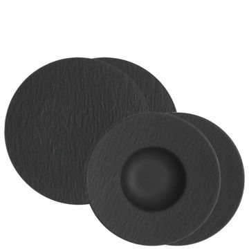 Manufacture Rock, 2 Piatti Pasta + 2 Piatti Gourmet NERI