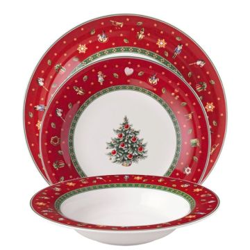 Toy's Delight Specials, Servizio Piatti 18 pezzi rosso