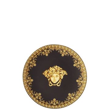 Baroque Nero, Piattino 10cm