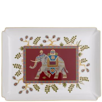 Samarkand Rubin, Piatto Decorativo 28x21cm