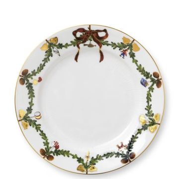 Star Fluted Christmas, Piatto Dessert 22cm