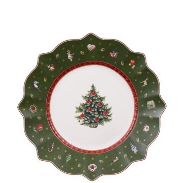 Toy's Delight, Piatto Dessert Verde 24cm