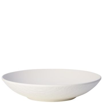 Manufacture Rock Blanc, Piatto Fondo a Ciotola 24cm