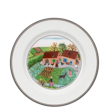 Design Naif, Piatto Pane 17cm Fattoria