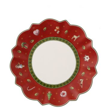 Toy's Delight, Piatto Pane Rosso 17cm