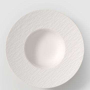 Manufacture Rock Blanc, Piatto Pasta 28cm