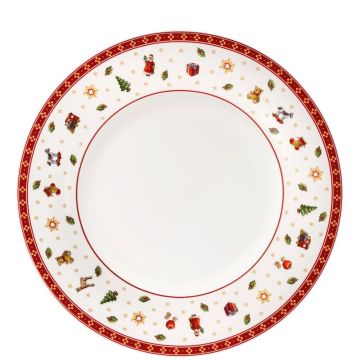 Toy's Delight Specials, Piatto Piano Bianco 27cm