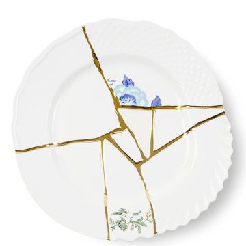 Kintsugi, Piatto Piano 27,5cm "mod 03"