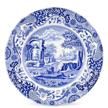 Blue Italian, Piatto Piano 27cm