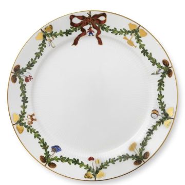 Star Fluted Christmas, Piatto Piano 27cm