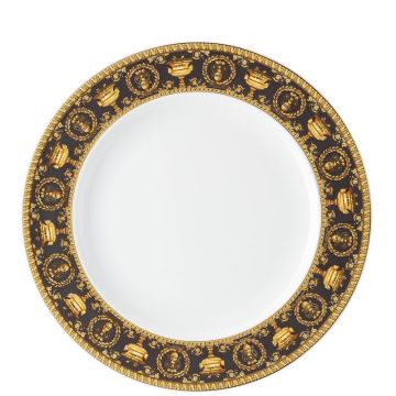 I Love Baroque, Piatto Piano 27cm Nero