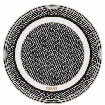 La Greca, Piatto Presentazione Nero 33cm