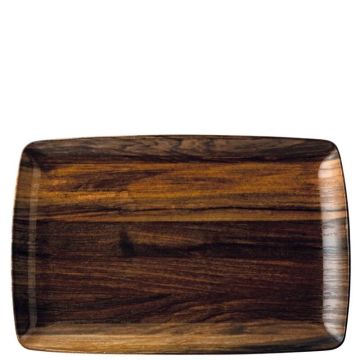 Wood Essence, Piatto Rettangolare 35cm