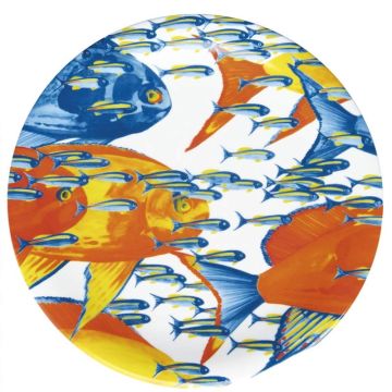 Caraibi, Piatto Rotondo 33cm