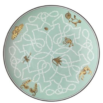 Arcadia, Piatto Segnaposto 33cm Turchese