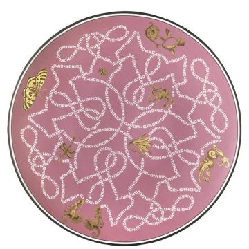Arcadia, Piatto Segnaposto 33cm Rosa