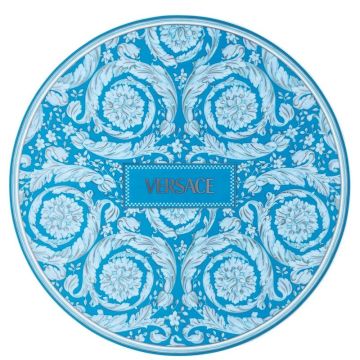 Barocco Teal, Piatto Segnaposto 33cm
