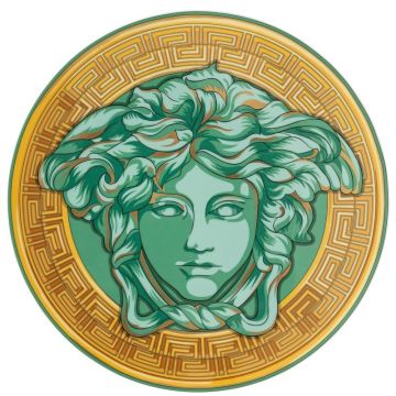 Medusa Amplified Green Coin, Piatto Presentazione 33cm
