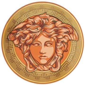 Medusa Amplified Orange Coin, Piatto Presentazione 33cm