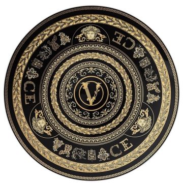 Virtus Gala Black, Piatto Presentazione 33cm