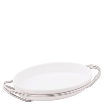 New Living, Pirofila Ovale con Supporto