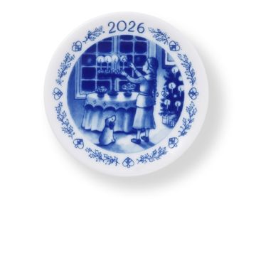 Royal Copenhagen Plaquette Natale 2026 "Santa's Workshop"