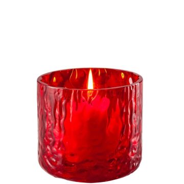 Night in Venice, Portacandela Rosso 12cm