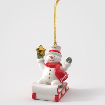 Christmas Classics, Addobbo Annuale 2025 Pupazzo di Neve