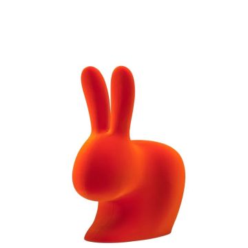Rabbit Chair Baby Velvet Finish, Sgabello