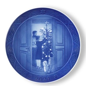 Piatto 2024 Royal Copenhagen "Attesa di Natale"