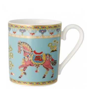 Samarkand Aquamarin, Bicchiere con Manico