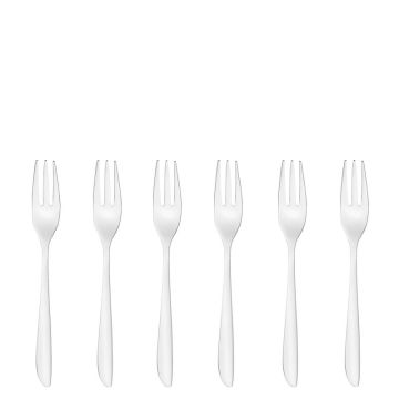 Leaf, set 6 Forchette Dolce