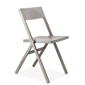 Piana, Sedia Chiudibile Grigio Chiaro