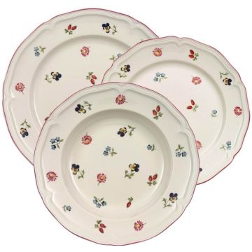 Petite Fleur, Servizio Piatti 18 pezzi