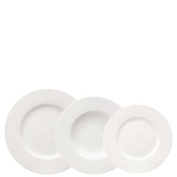Basic White, Servizio Piatti 18 pezzi