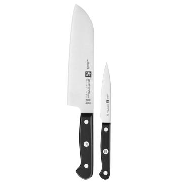 Gourmet, Set Coltello Santoku + Spelucchino