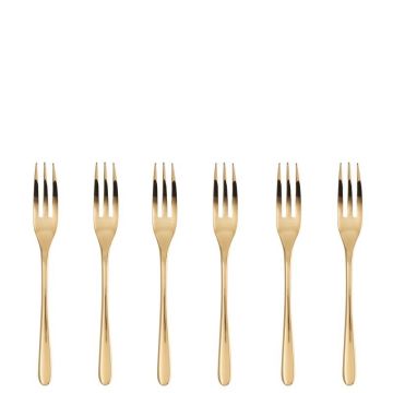 Taste PVD, Set 6 Forchettine Gold