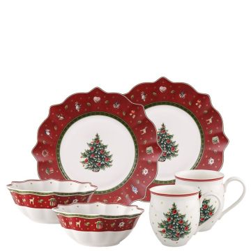 Toy's Delight Rosso, Set Colazione 6 Pezzi