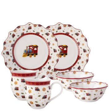 Toy's Delight, Set Colazione Locomotiva 6 pezzi