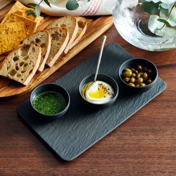 Manufacture Rock, Vassoio con 3 Coppette Dip