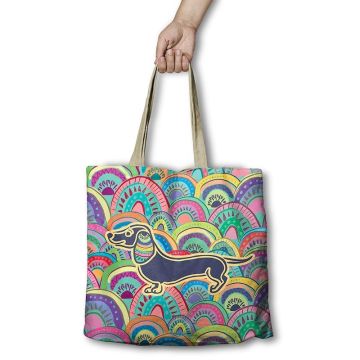 Lisa Pollok, Shopper Blue Dachshund