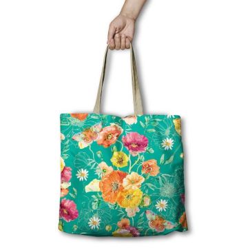 Lisa Pollok, Shopper Bright Poppies