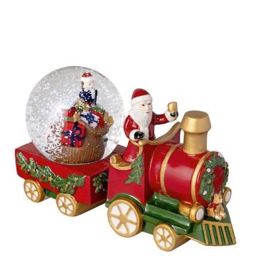 Christmas Toys, Trenino con Babbo Natale 17cm