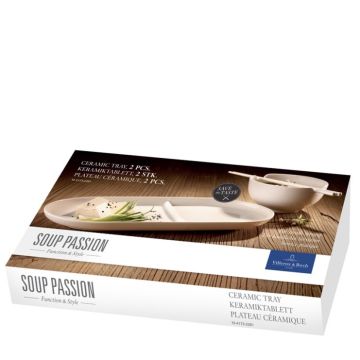 Soup Passion, Set 2 Vassoi Ovali