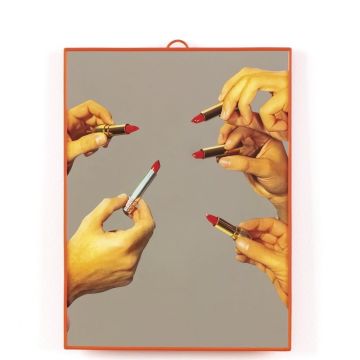 TOILETPAPER HOME, Specchio medio Lipsticks 29cm