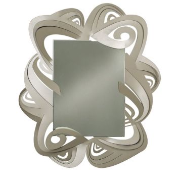 Penelope, Specchio da Parete 100cm Sabbia