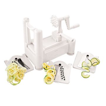 Spiralizer, Taglia-Affetta verdure 3 lame