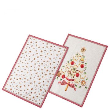 Winter Bakery Delight, Strofinaccio set 2 pezzi