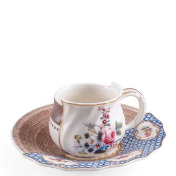 Hybrid , Tazza Caffè con piattino Djenne