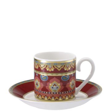 Samarkand Rubin, Tazza Espresso con piattino